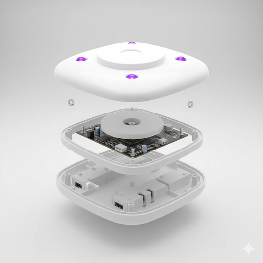 Bathroom UV sanitizer